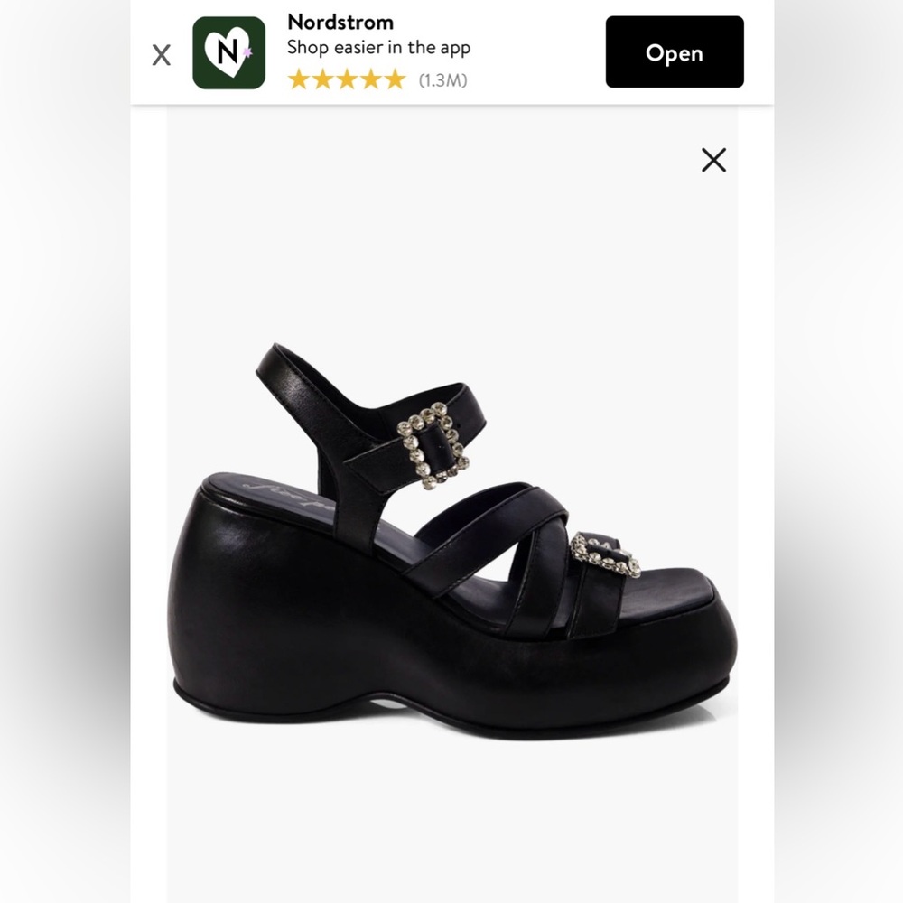 Free People- Brooklyn Ankle Strap Platform Sandal (Women) - Picture 6 of 12